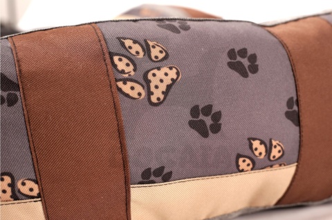 Posłanie, legowisko Klasyczne Materac + Poduszka PatchWork (MultiColor) 100x80cm XL