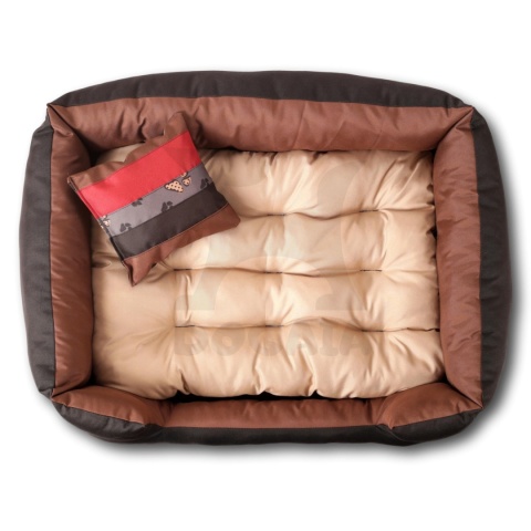 Posłanie, legowisko Klasyczne Materac + Poduszka (SolidColor) 100x80cm XL