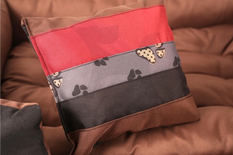 Posłanie, legowisko Klasyczne Materac + Poduszka (SolidColor) 100x80cm XL