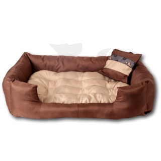 Posłanie, legowisko Klasyczne Materac + Poduszka (SolidColor) 70x50cm S