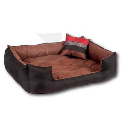 Posłanie, legowisko Klasyczne Materac + Poduszka (SolidColor) 76x56cm M