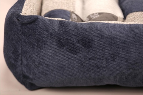 Posłanie, legowisko Klasyczne Materac + Poduszka PatchWork (MultiColor) 70x50cm S