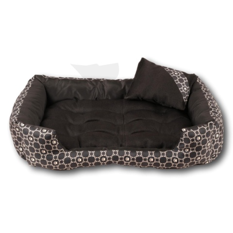 Posłanie, legowisko Klasyczne Materac + Poduszka (SolidColor) 100x80cm XL