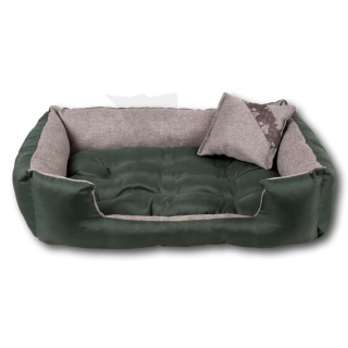 Posłanie, legowisko Klasyczne Materac + Poduszka (SolidColor) 70x50cm S