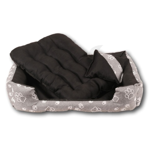 Posłanie, legowisko Klasyczne Materac + Poduszka (SolidColor) 70x50cm S