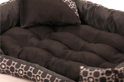 Posłanie, legowisko Klasyczne Materac + Poduszka (SolidColor) 70x50cm S