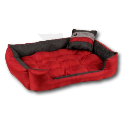 Posłanie, legowisko Klasyczne Materac + Poduszka (SolidColor) 70x50cm S