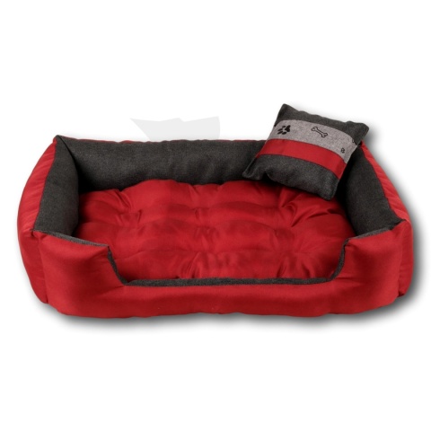 Posłanie, legowisko Klasyczne Materac + Poduszka (SolidColor) 70x50cm S