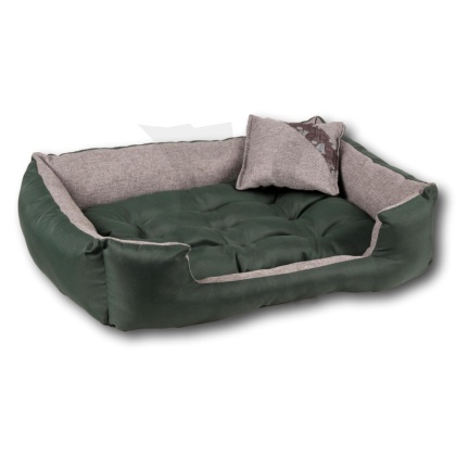 Posłanie, legowisko Klasyczne Materac + Poduszka (SolidColor) 76x56cm M