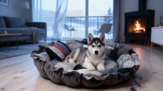 Kojec dla psów, okrągły, wielofunkcyjny.