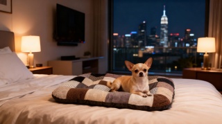 Posłanie - materac typu Poducha "PILLOW BED" 77x65x11cm